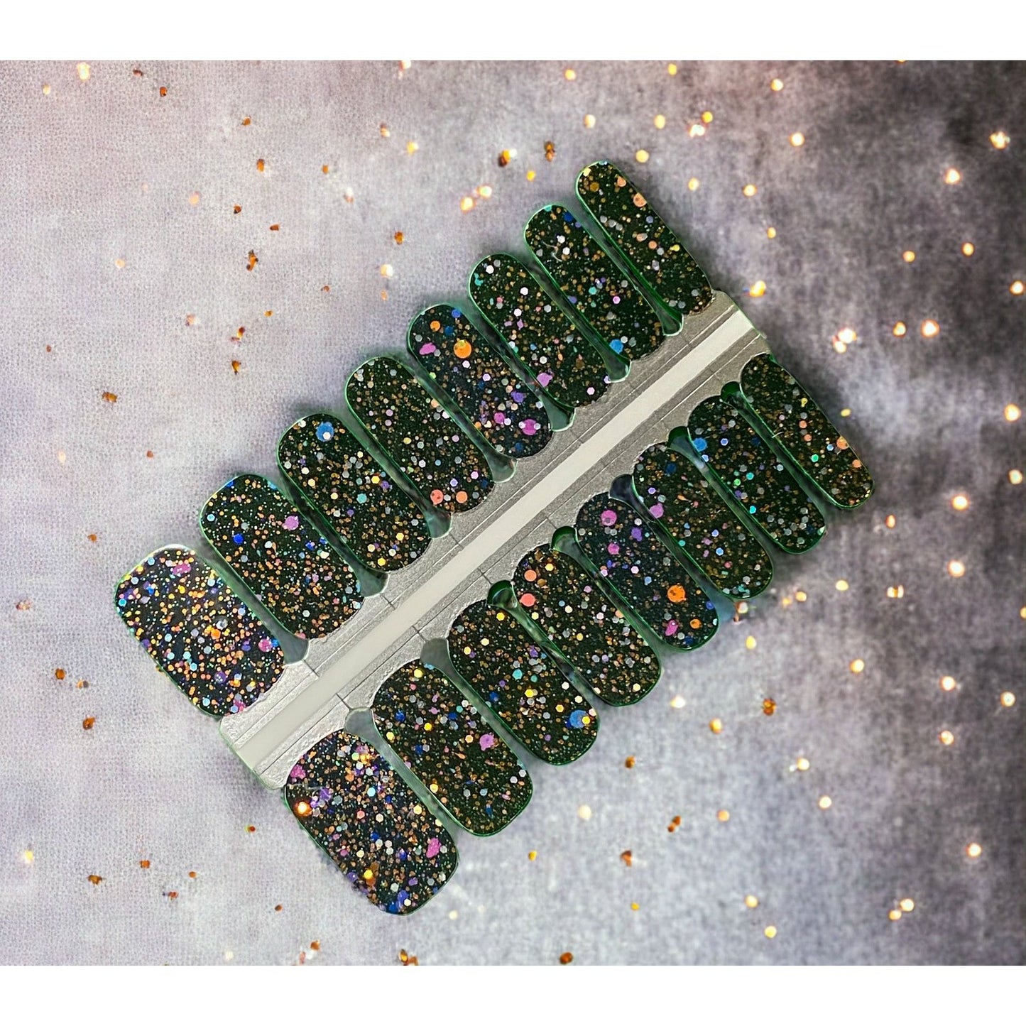 BeauMama Rainbow Dust Nail Wraps
