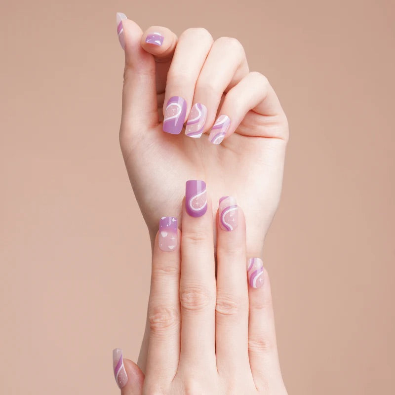 BeauMama Dreaming Semi Cured Nail Wraps