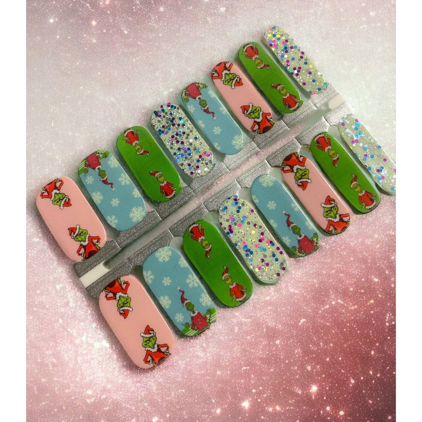 BeauMama Christmas Thief Nail Wraps