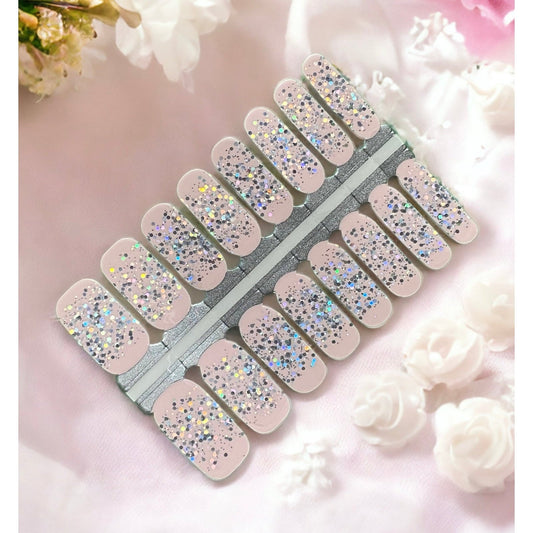 BeauMama Baby Pink Nail Wraps