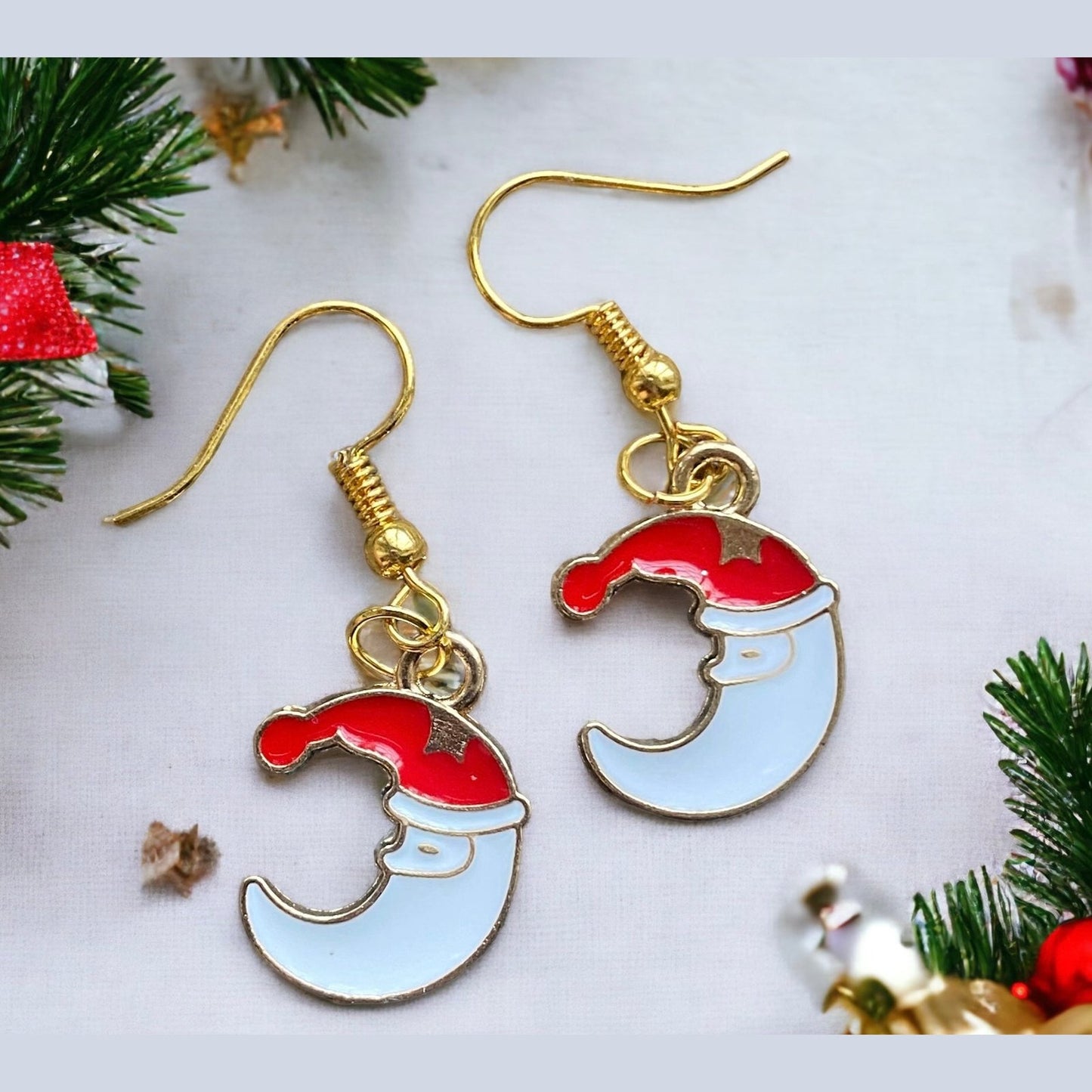 Goodnight Santa Earrings