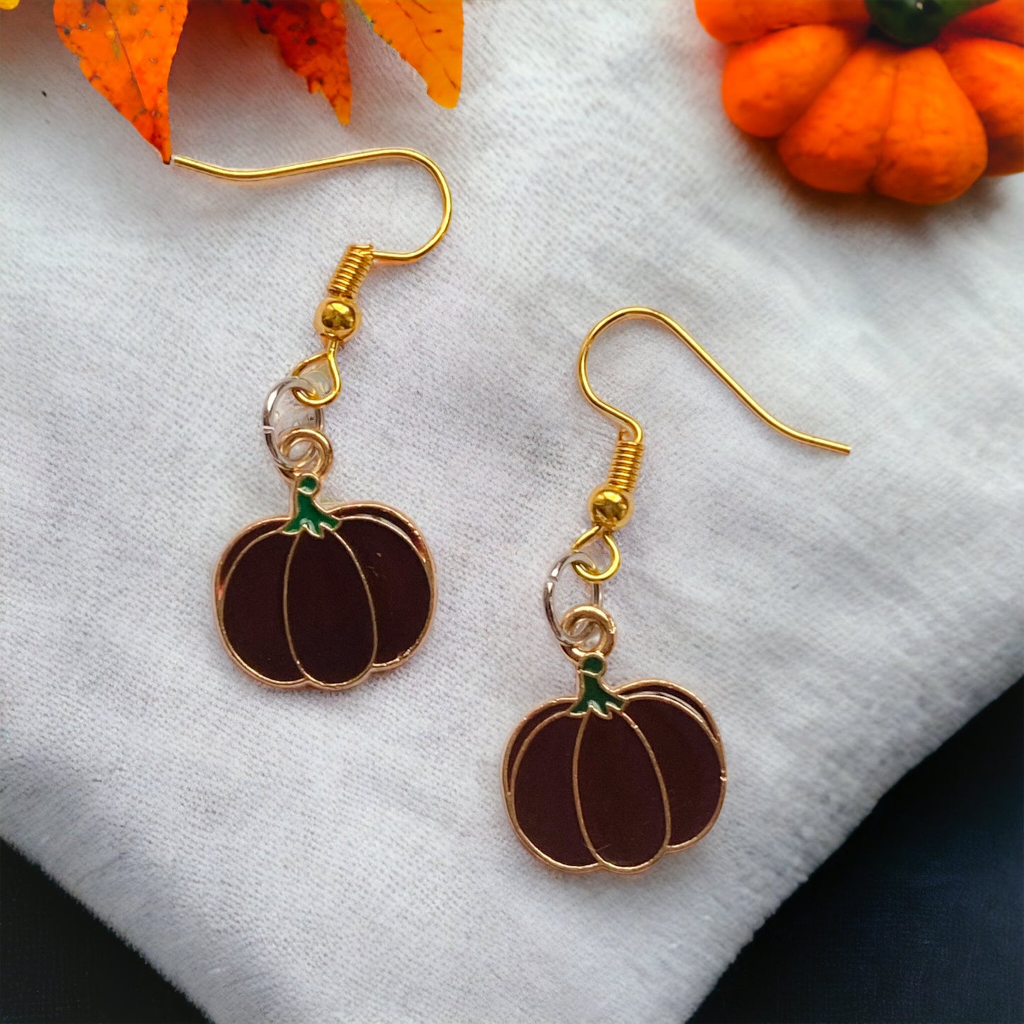 Autumn Pumpkins Earrings