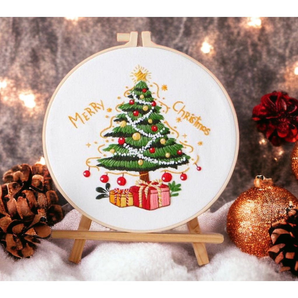 Festive Fun Embroidery Kit