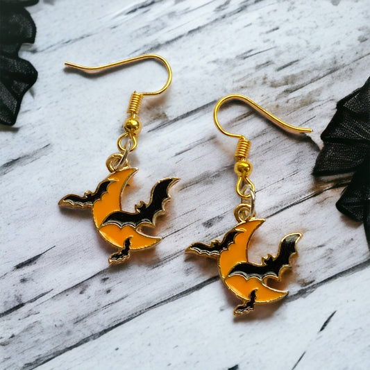 Moonlight Bats Earrings