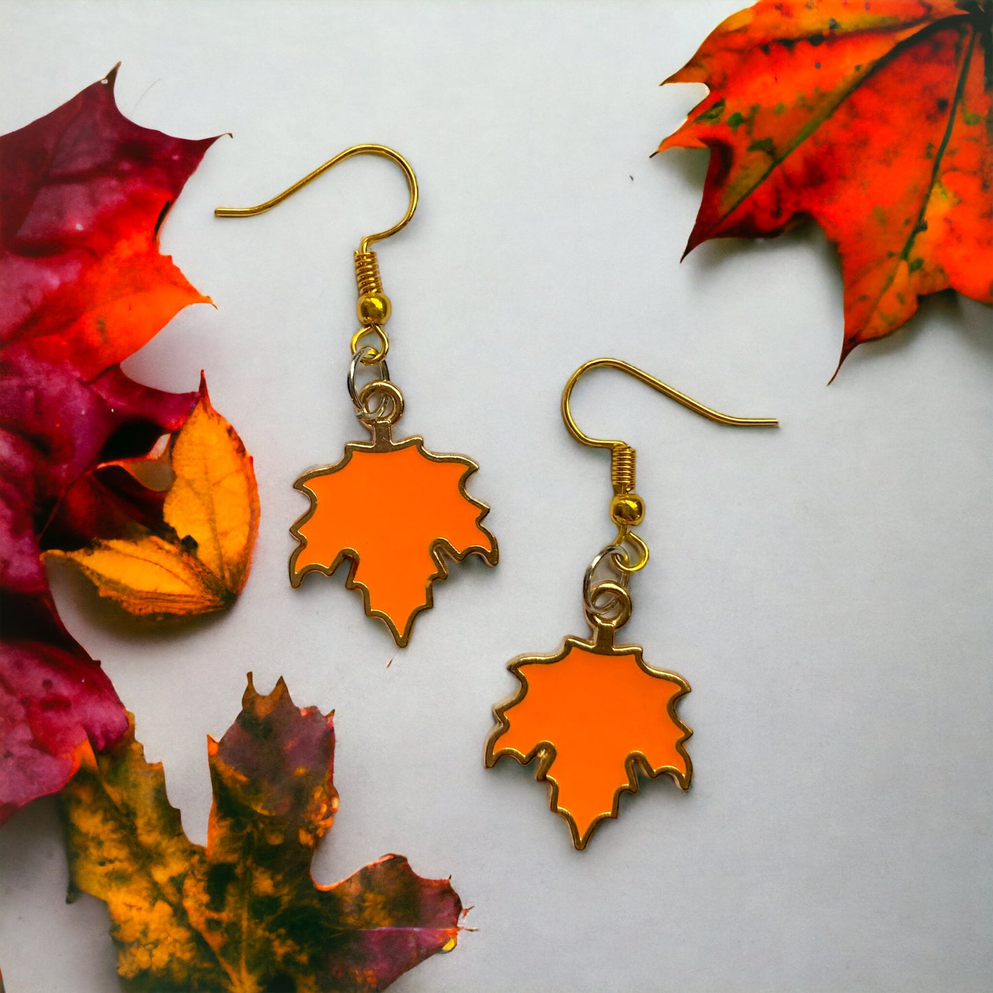 Maple Leaf Earrings