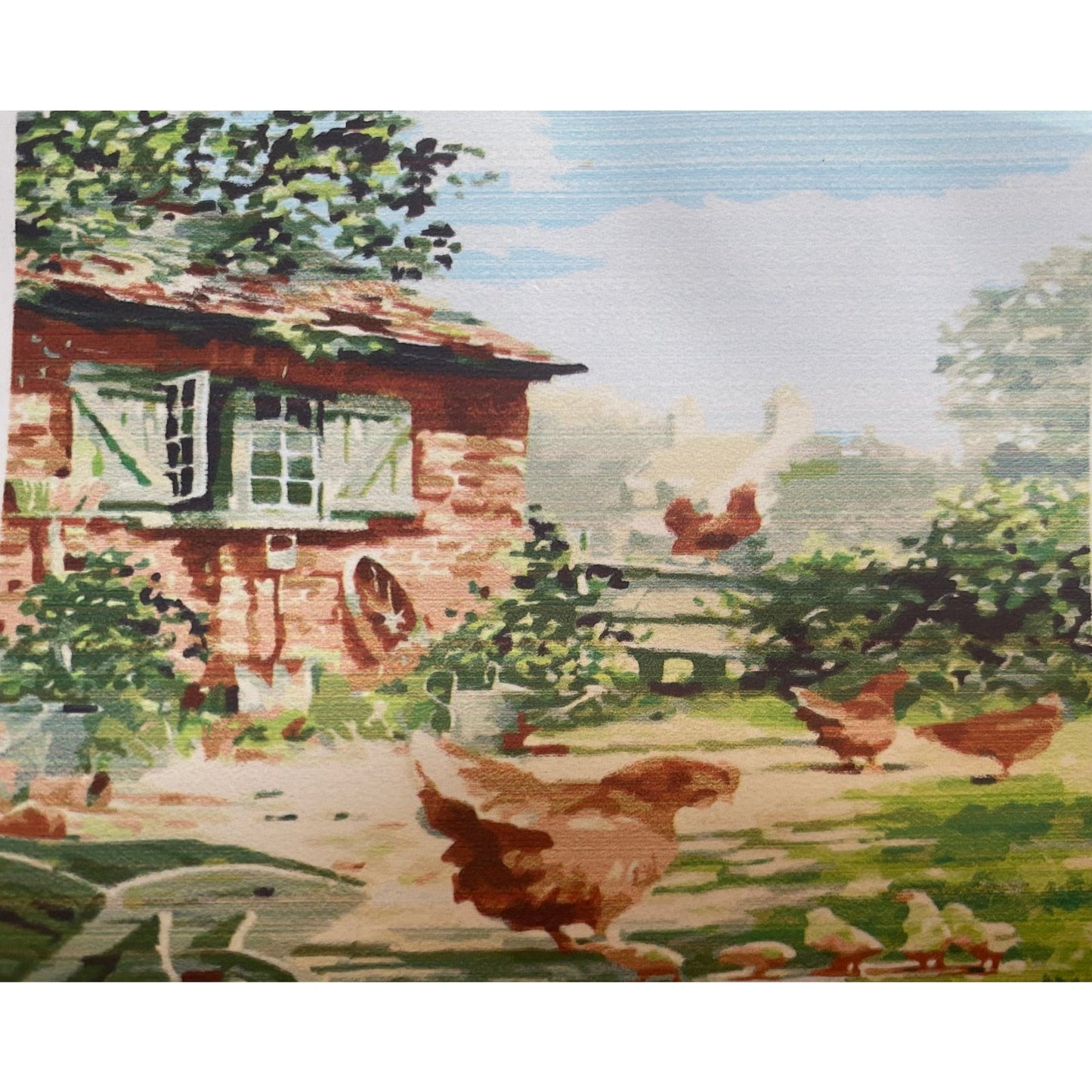 Paint-by-Numbers Kit - Farmhouse Life