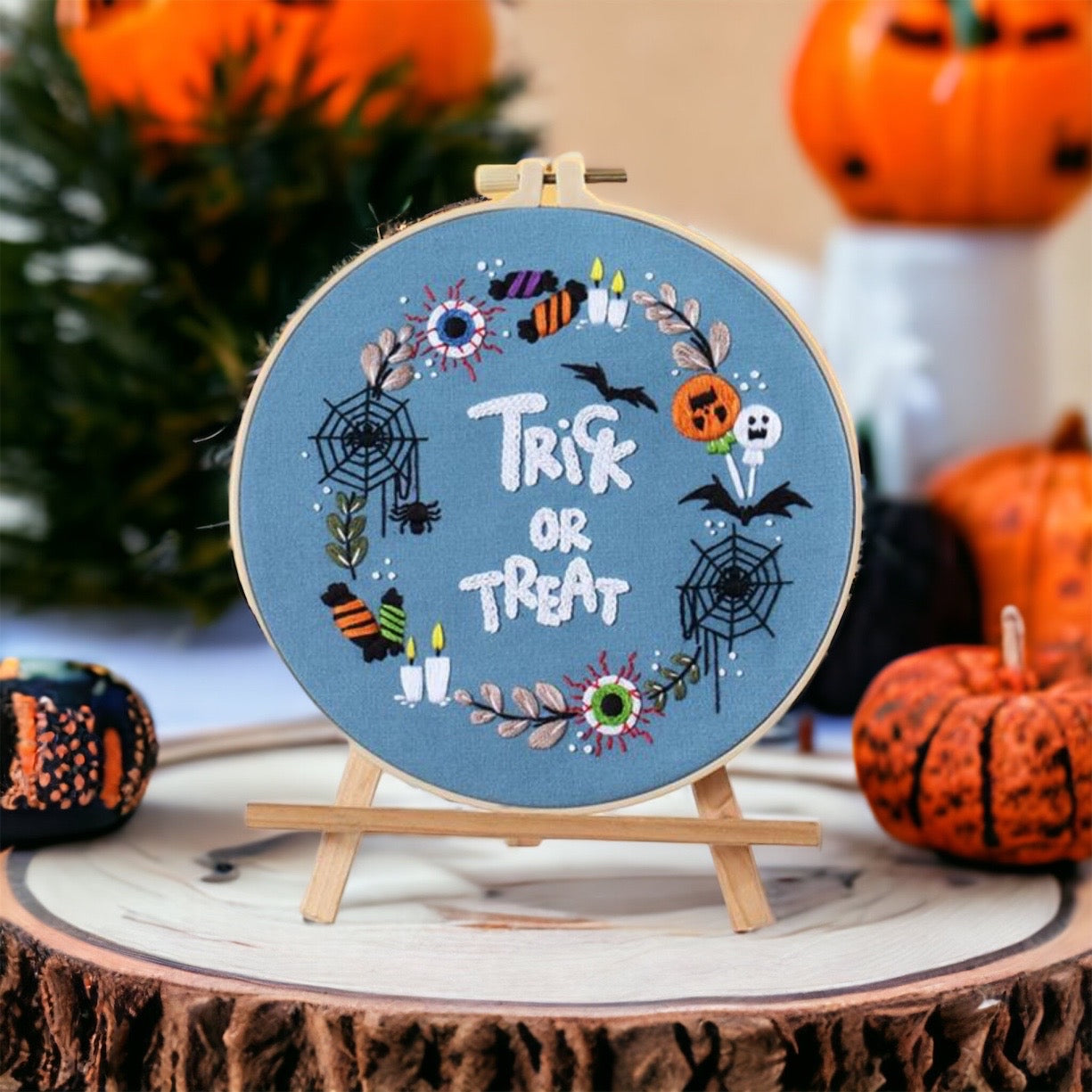 Embroidery Kit - Trick or Treat