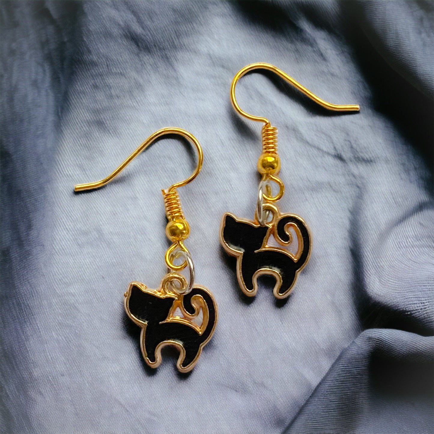 Witch’s Cat Earrings