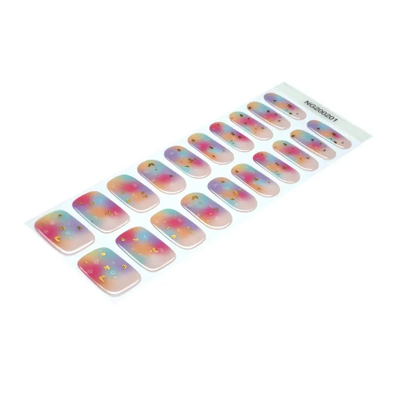 BeauMama Midas Semi Cured Nail Wraps