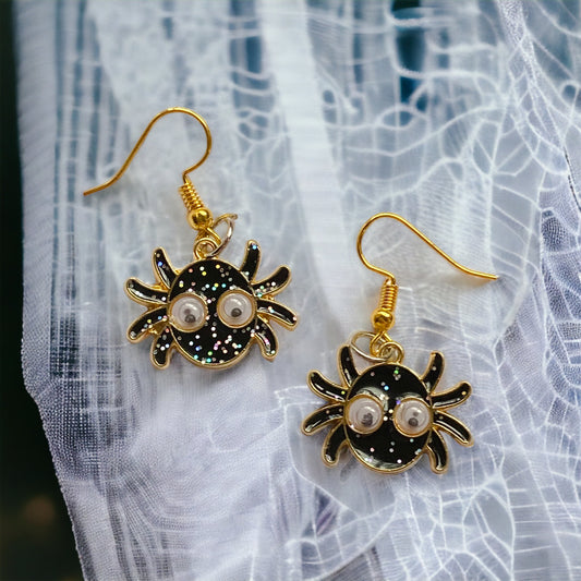 Spooky Spider Earrings