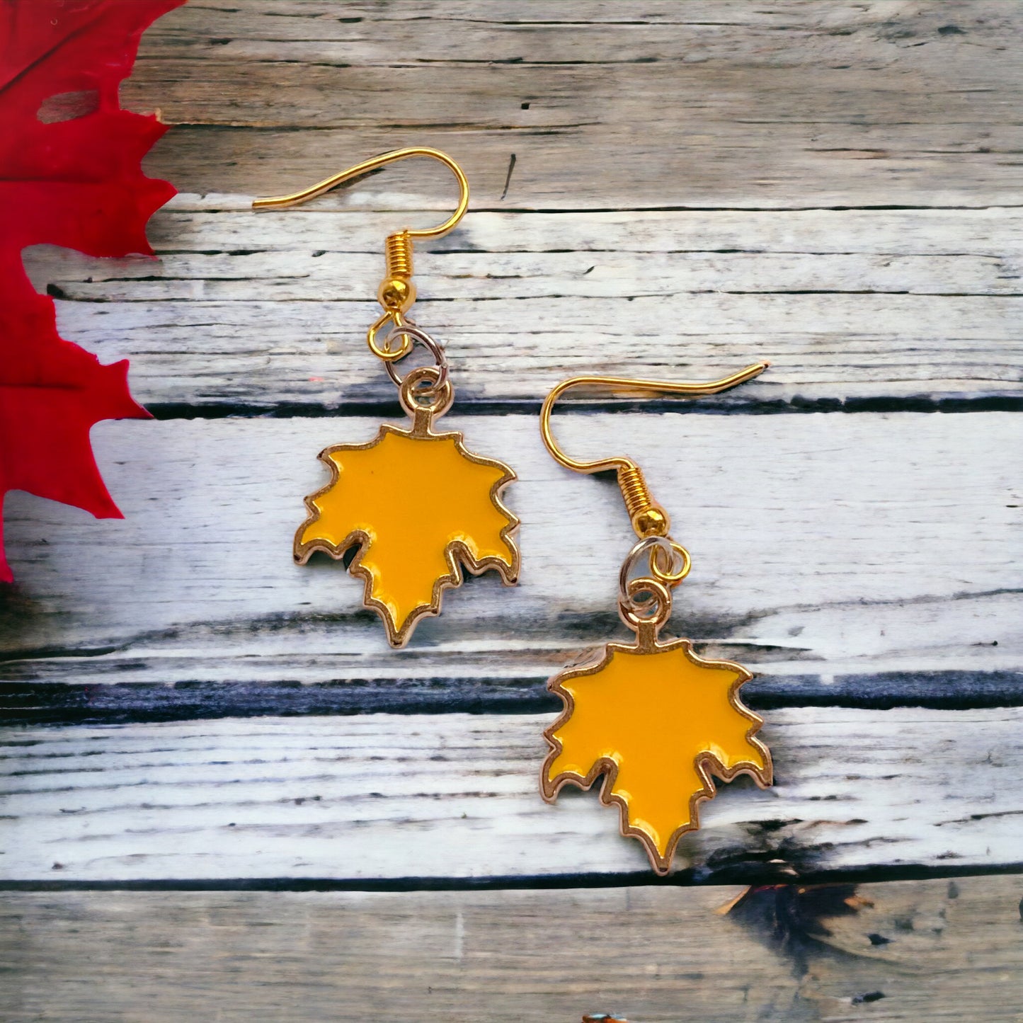 Maple Leaf Earrings