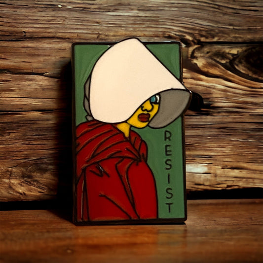 Resist Enamel Pin