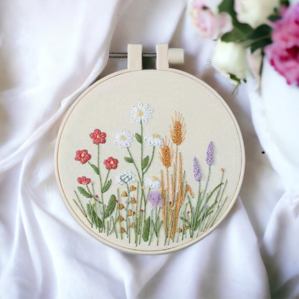 Embroidery Kit - Wildflower Meadow