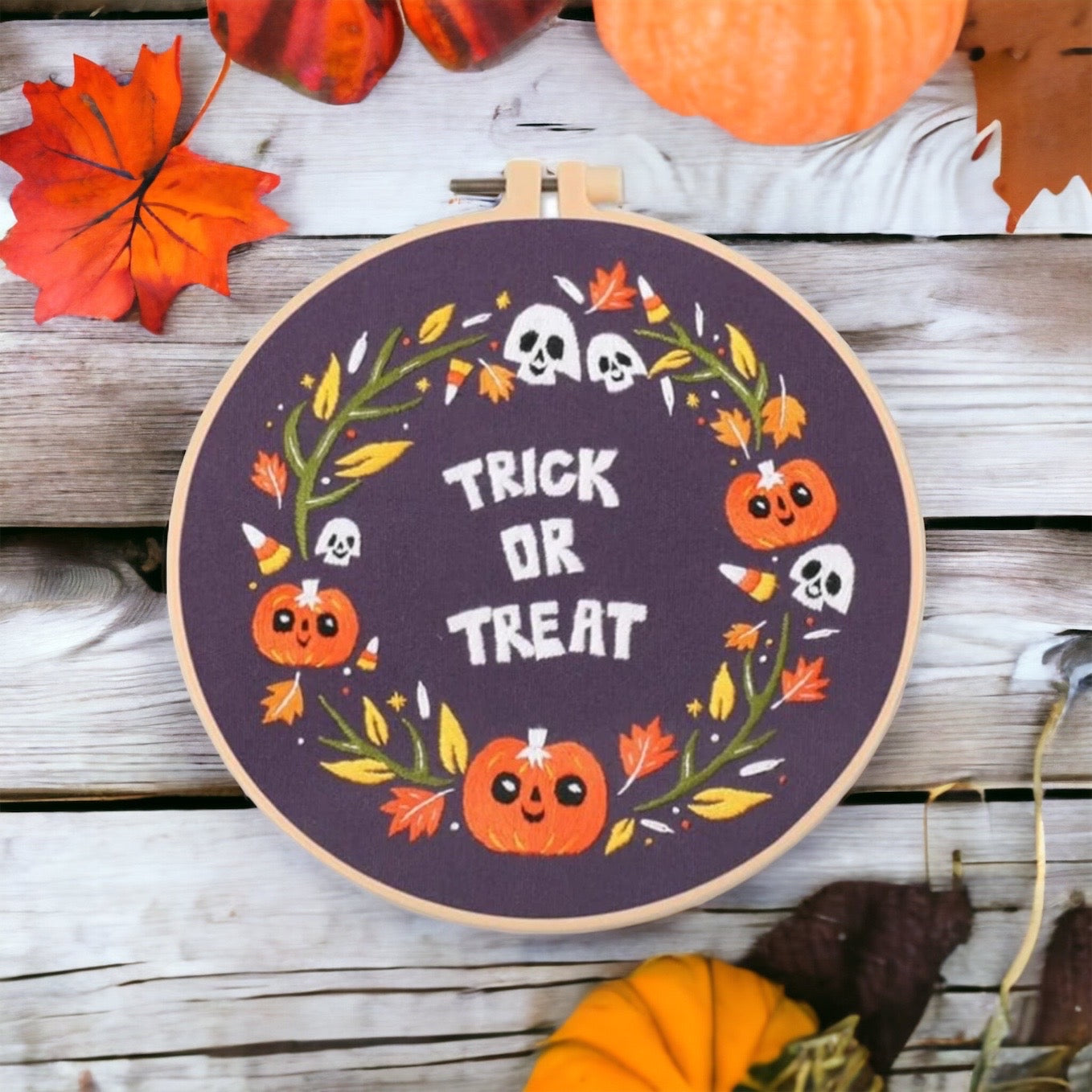 Embroidery Kit - Halloween Treats