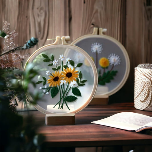 Embroidery Kit - Sunflower Bouquet