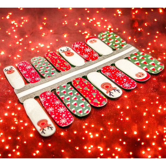 BeauMama Ho Ho Ho Nail Wraps