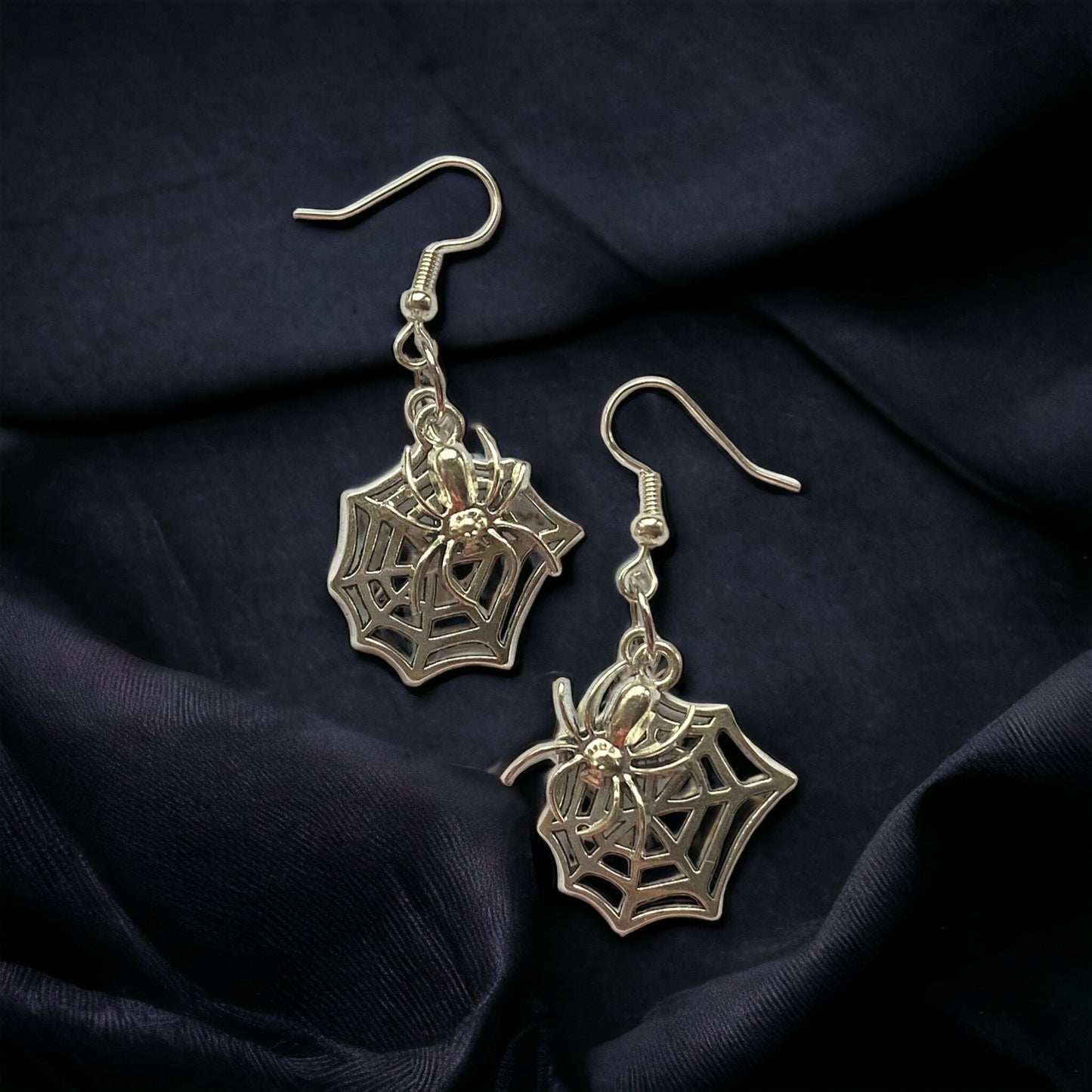 Cobweb Earrings