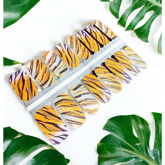 BeauMama Tiger Tiger Nail Wraps