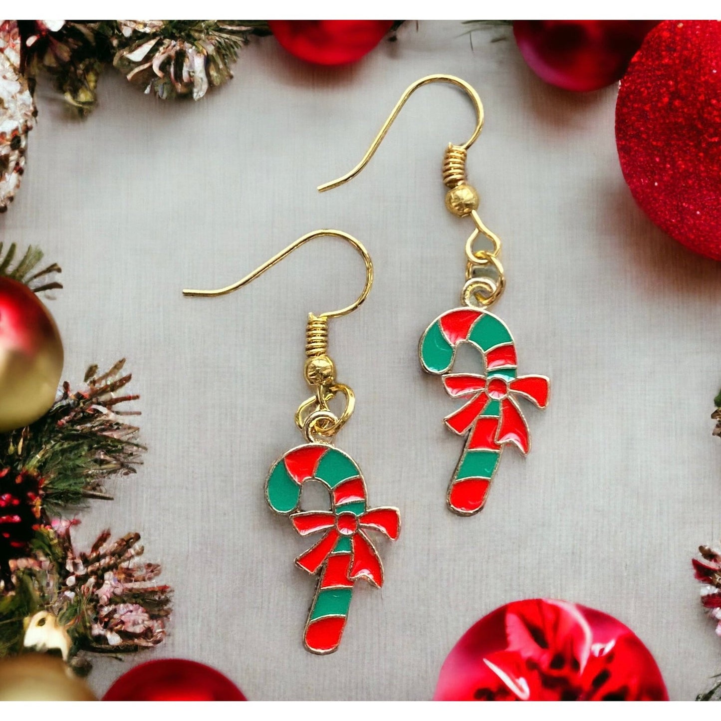 Candy Cane Treat Earrings