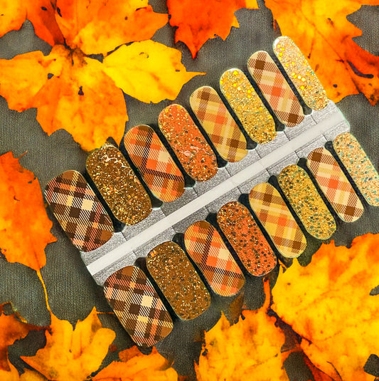 BeauMama Perfect Plaid Nail Wraps