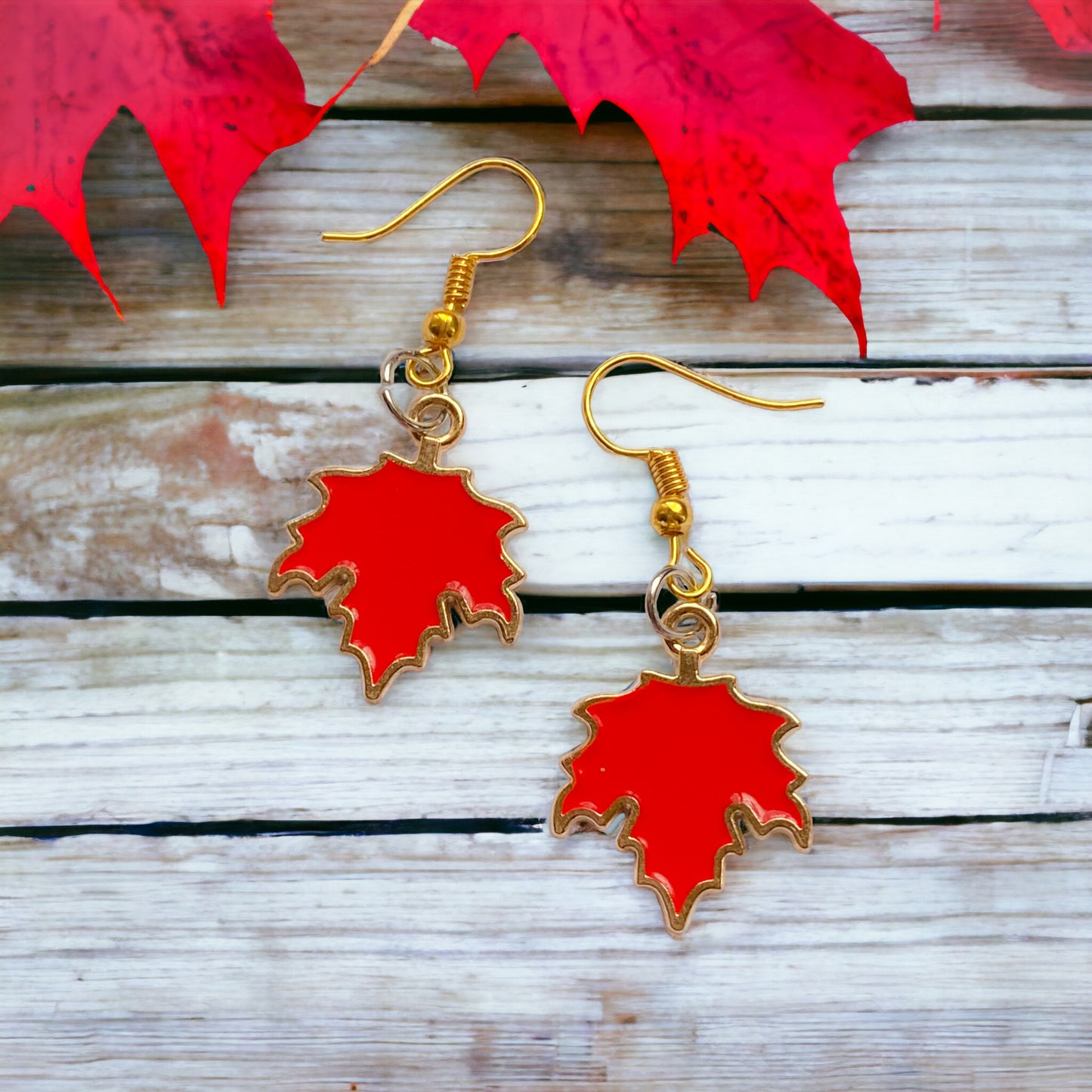 Maple Leaf Earrings