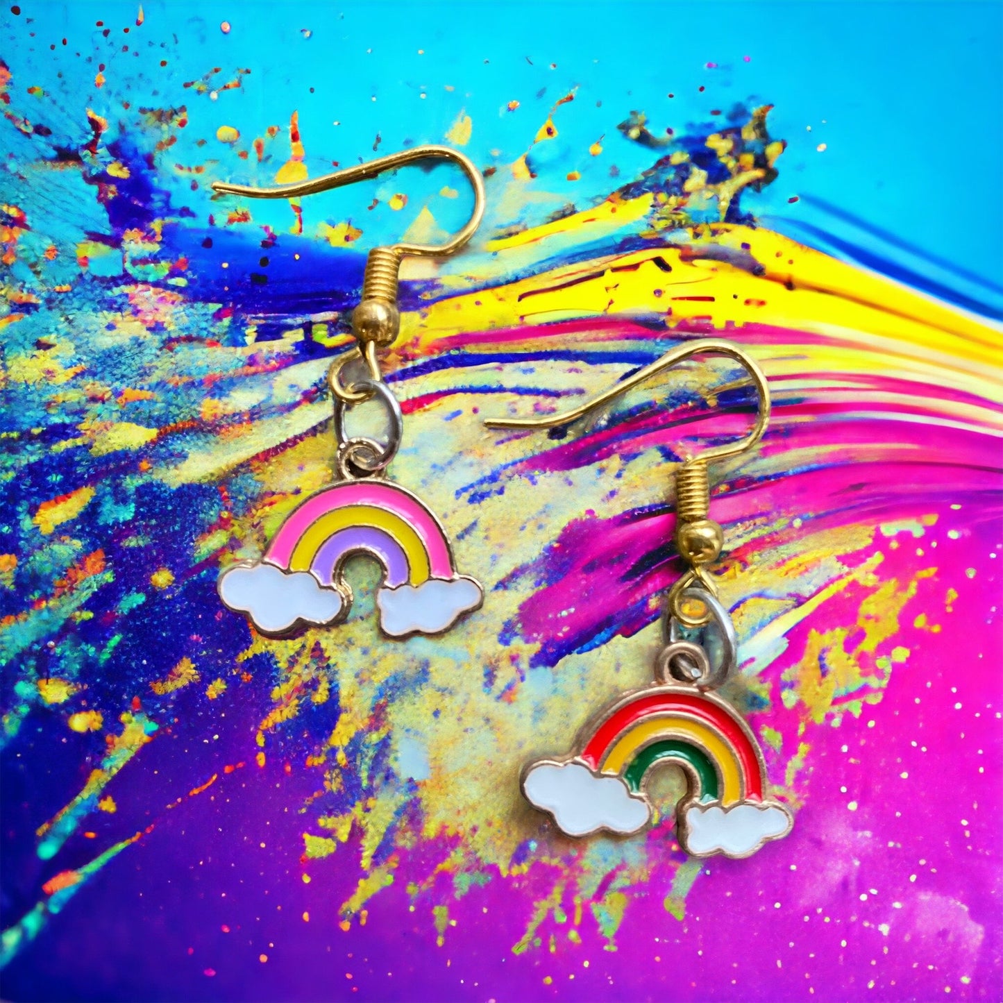 Rainbow Earrings