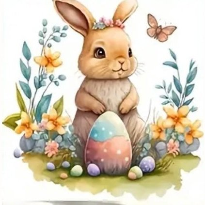 Hop Little Bunny Diamond Art Kit