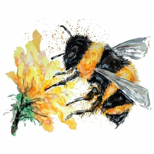 Paint-by-Numbers Kit - Buzzy Bees