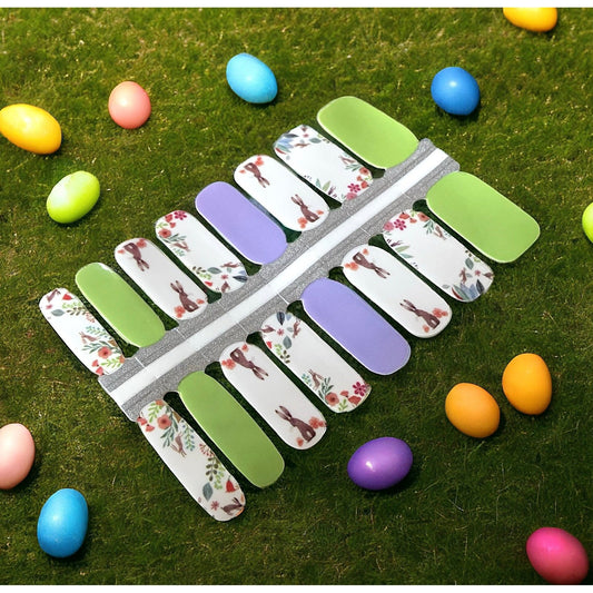 BeauMama Spring Bunnies Nail Wraps