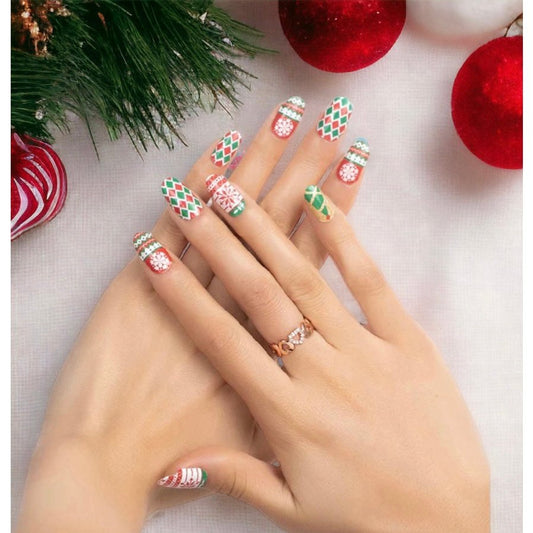 BeauMama Feelin’ Festive Nail Wraps