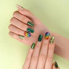 BeauMama Shamrock Wishes Semi Cured Gel Nail Wraps