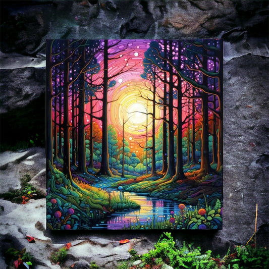 Forest at Dusk Diamond Art Kit