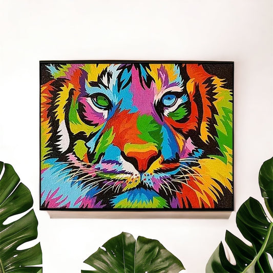 Colourful Tiger Diamond Art Kit