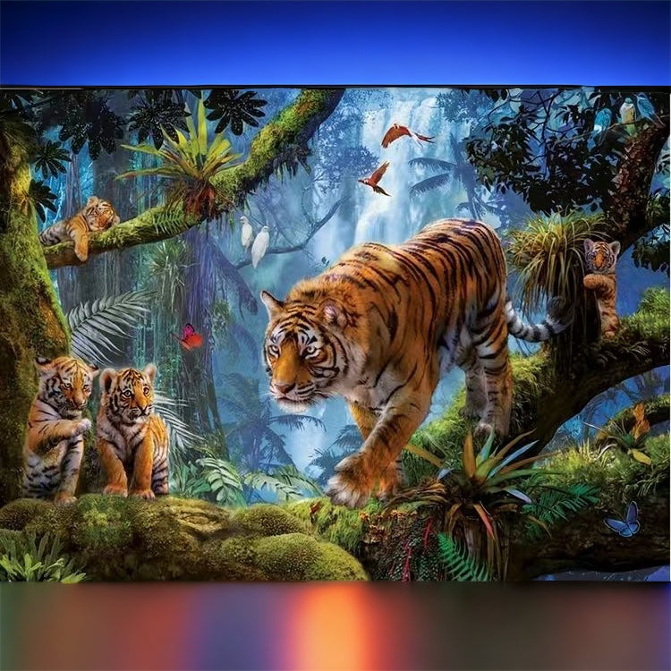 Jungle Tiger Diamond Art Kit