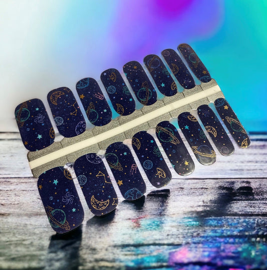 BeauMama Stargazing Nail Wraps