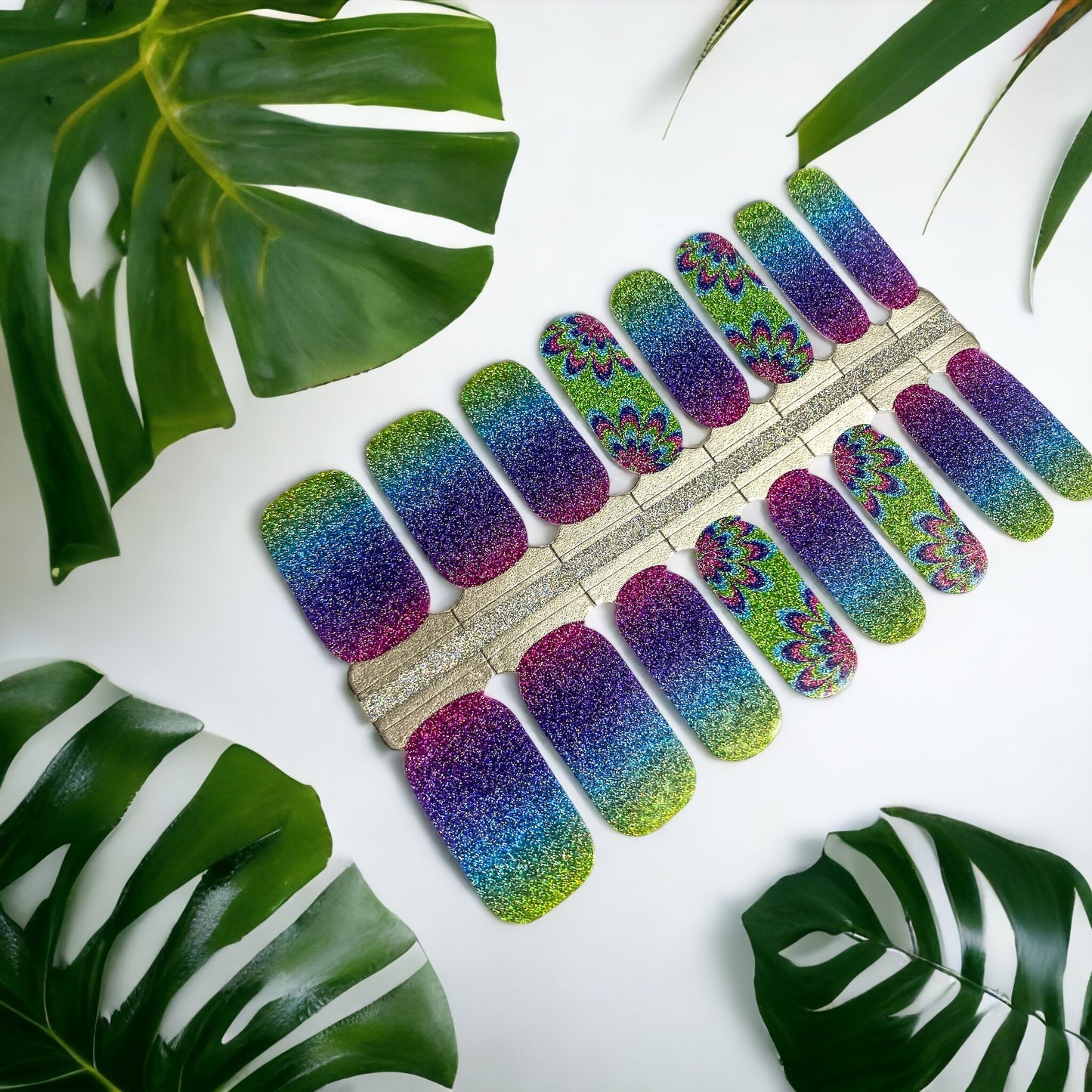 BeauMama Tropics Nail Wraps