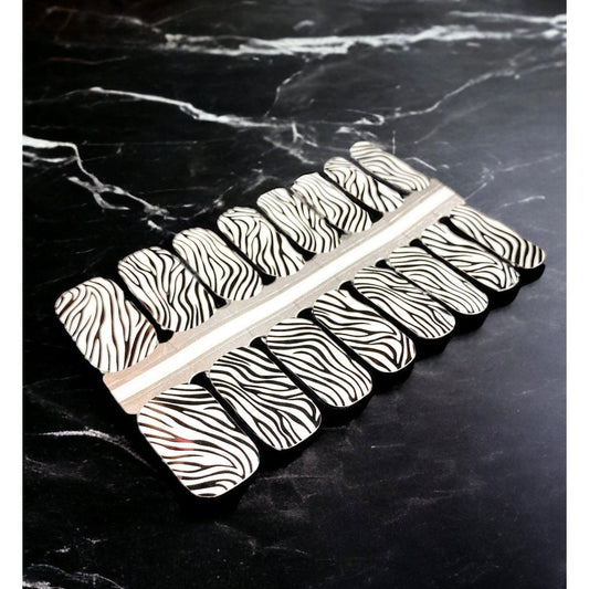 BeauMama Zebra Zebra Nail Wraps