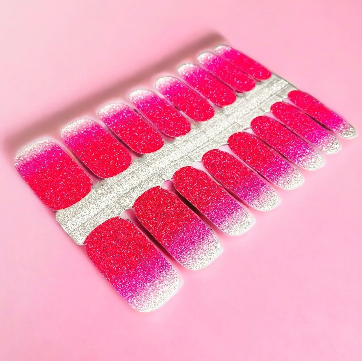 BeauMama Pink Fizz Nail Wraps