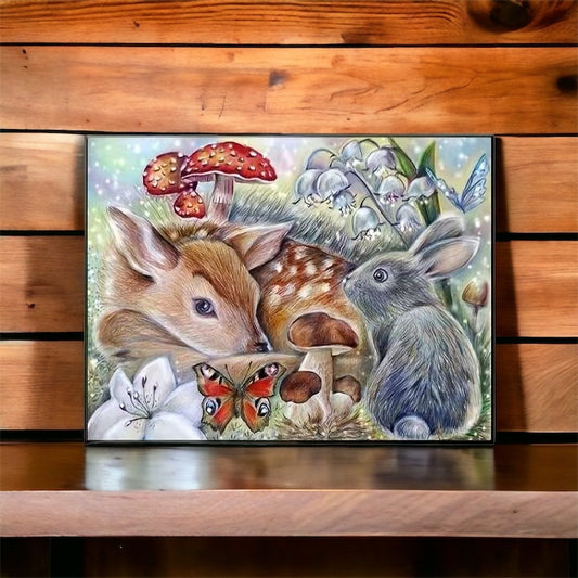 Forest Friends Diamond Art Kit