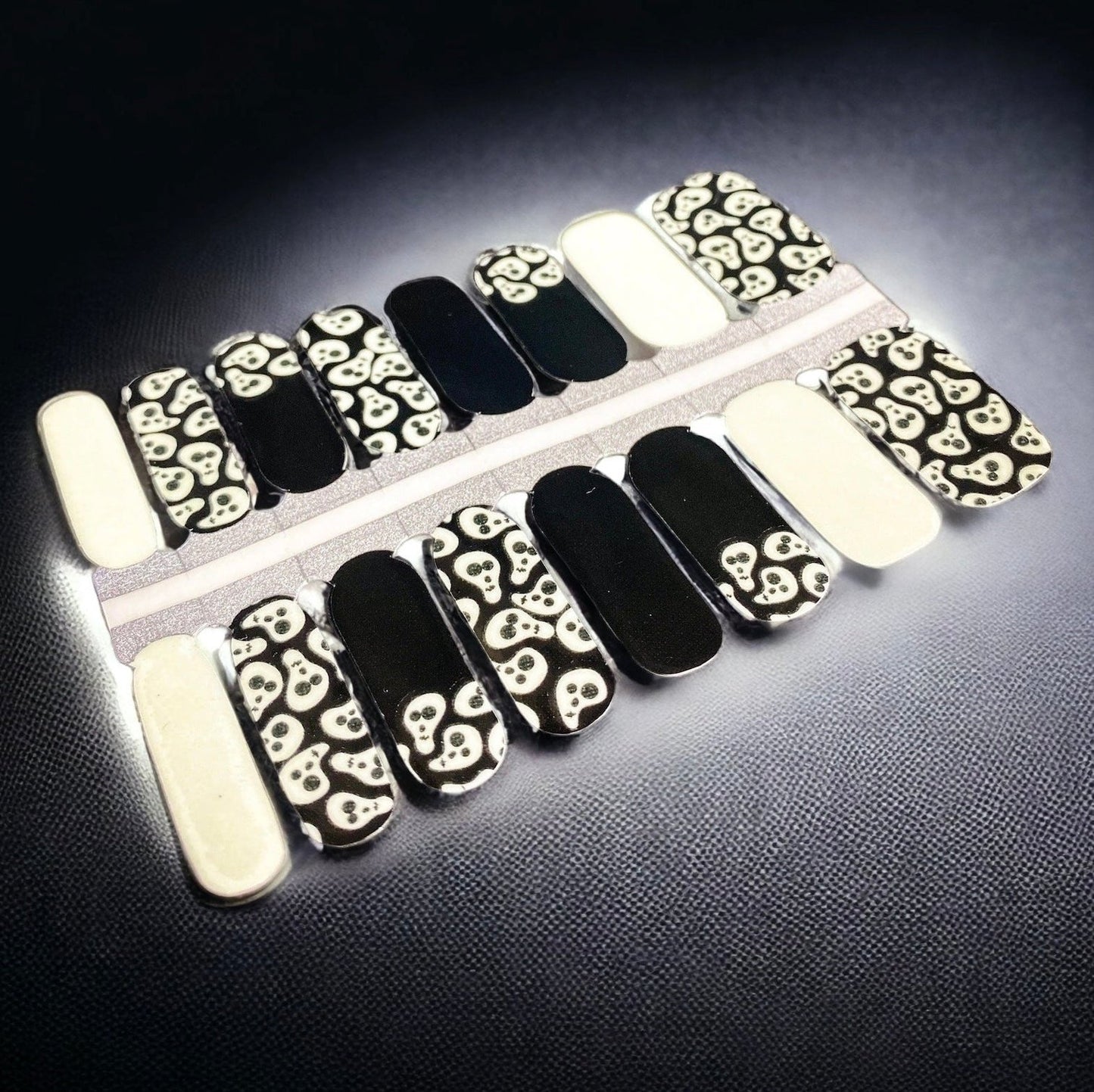 BeauMama Spooktacular Glow in the Dark Nail Wraps