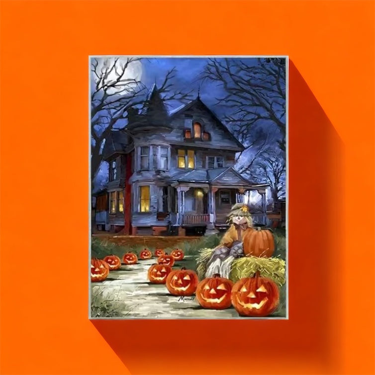 Haunted House Diamond Art Kit