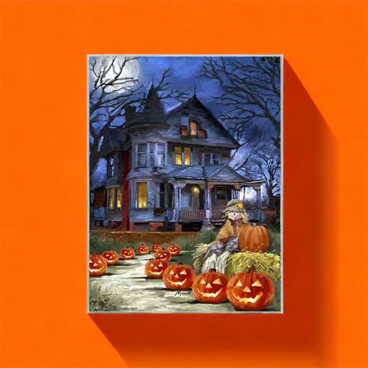 Haunted House Diamond Art Kit