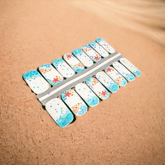 BeauMama Beach Day Nail Wraps