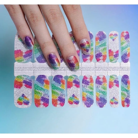 BeauMama Glitter Love Nail Wraps