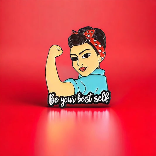 Be Your Best Self Enamel Pin