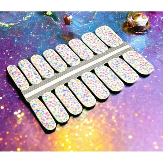 BeauMama Holographic Pastel Party Nail Wraps