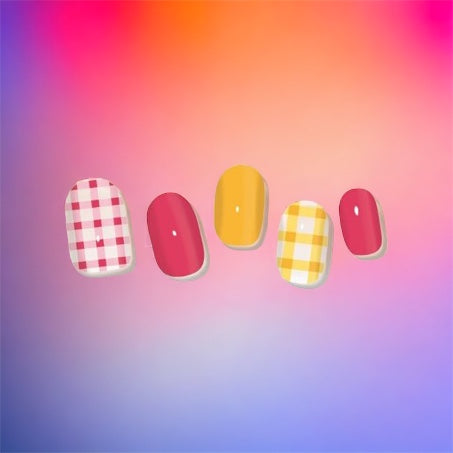 BeauMama Dorothy Semi Cured Gel Nail Wraps