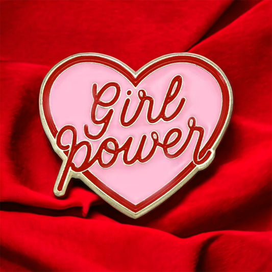 Girl Power Enamel Pin