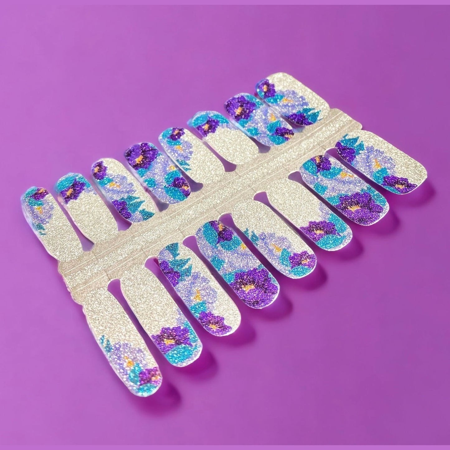 Beaumama Viola Nail Wraps