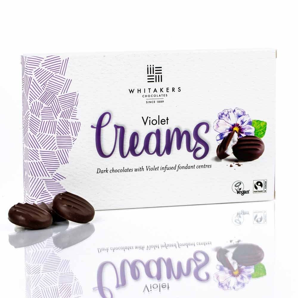 Whitakers Dark Chocolate Violet Creams